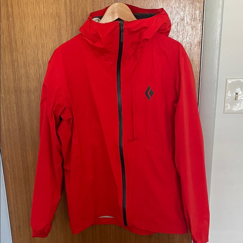 Black Diamond Fineline stretch rain jacket